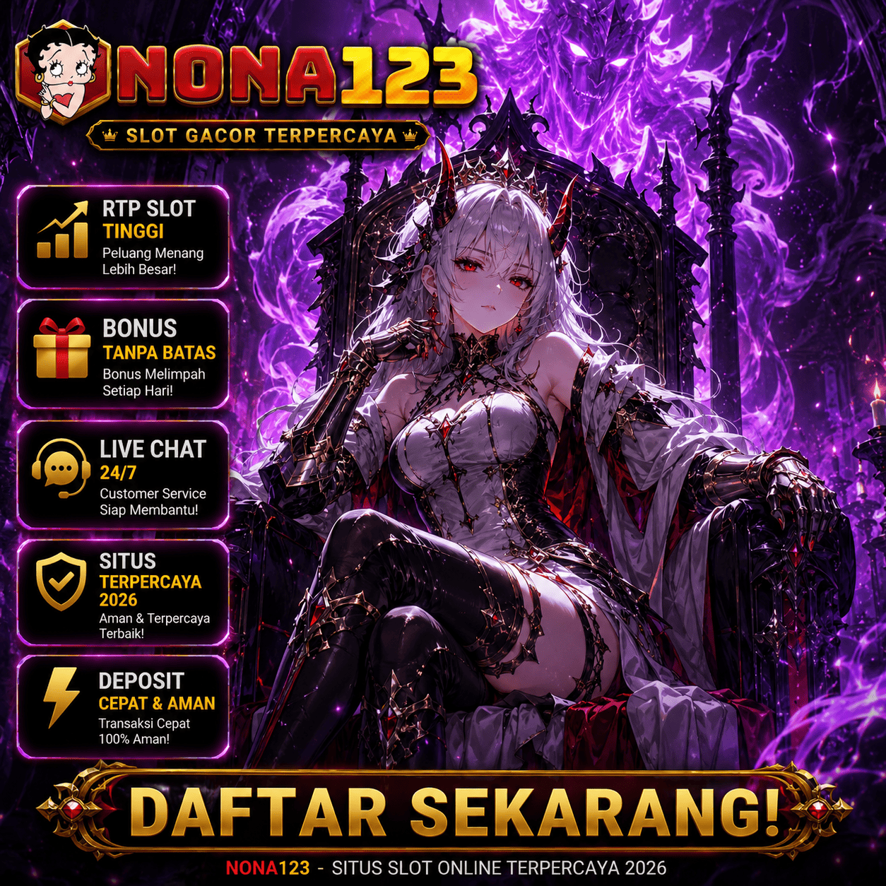 NONA123 - Platform Game Slot Mudah Menang Deposit Minimal 10K